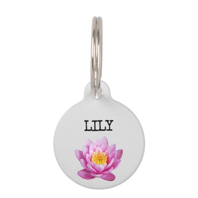 Lily Pet ID Tag