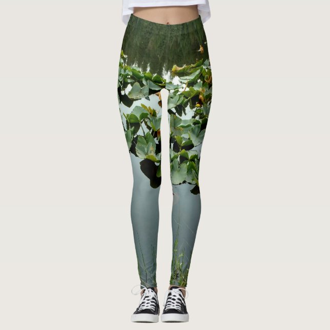 Lily Pond Leggings (Front)