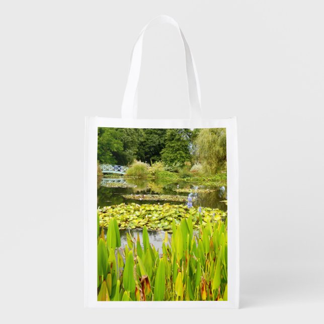 Lily Pond Reusable Bag (Front)