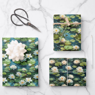 Lily Pond Wrapping Paper