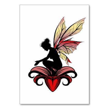 Lily Shadow Fairy Card