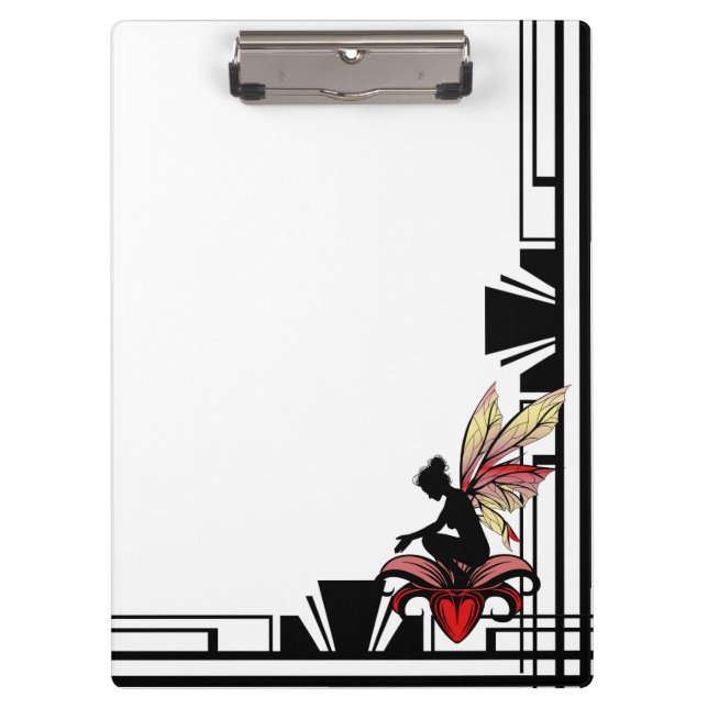 Lily Shadow Fairy Clipboard (Front)