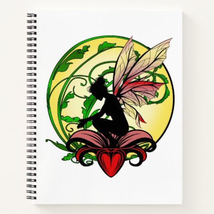 Lily Shadow Fairy Notebook