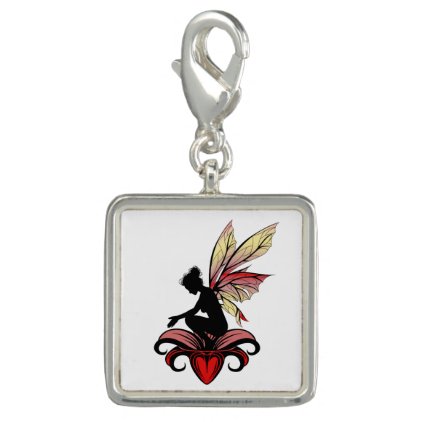 Lily Shadow Fairy Photo Charm