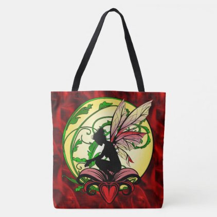Lily Shadow Fairy Tote Bag