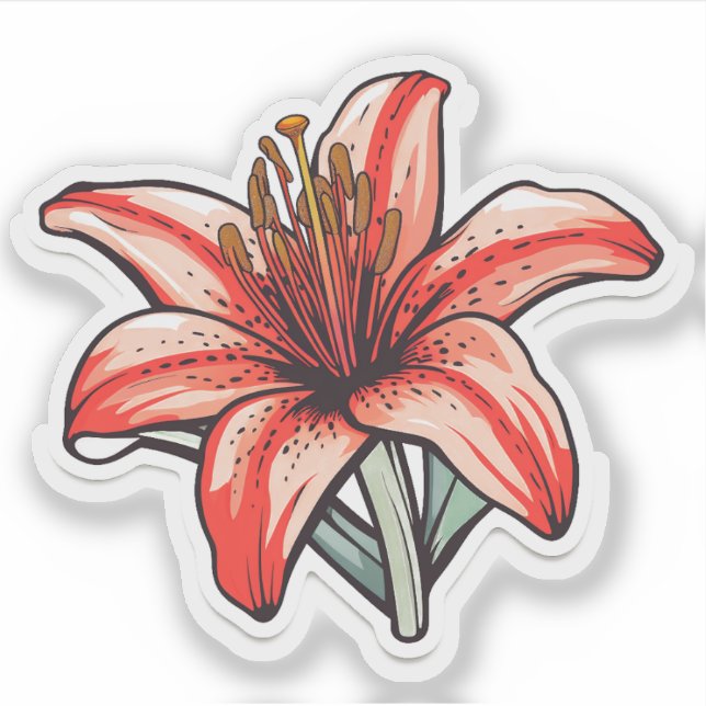 Lily Sticker (Front)