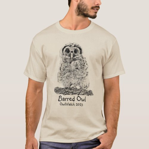 Lily the OwlWatch Owl _ 2023  T_Shirt