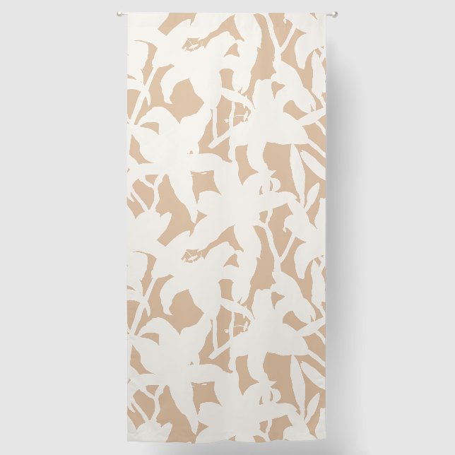 Lily Veil Warm Neutral Blackout Curtains (Front)