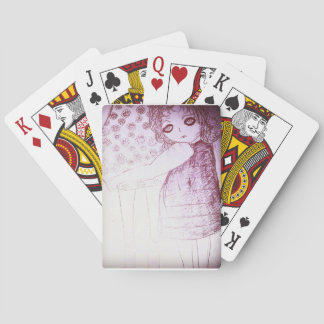 Lily was a little girl poker cards