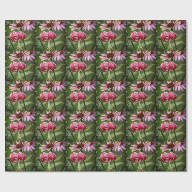 Lily  wrapping paper (Flat)