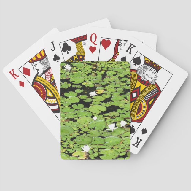Lilypad pond poker cards (Back)