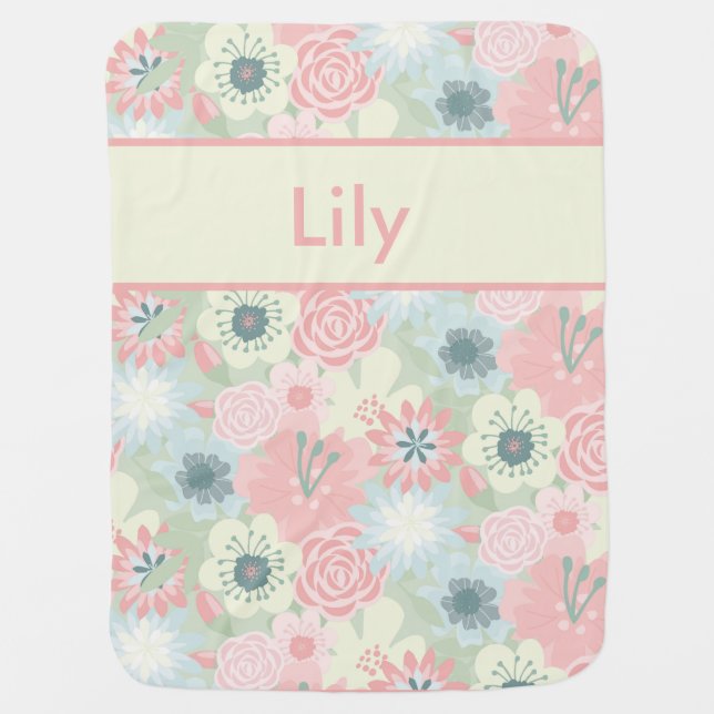 Lily's Personalized Blanket (Front)