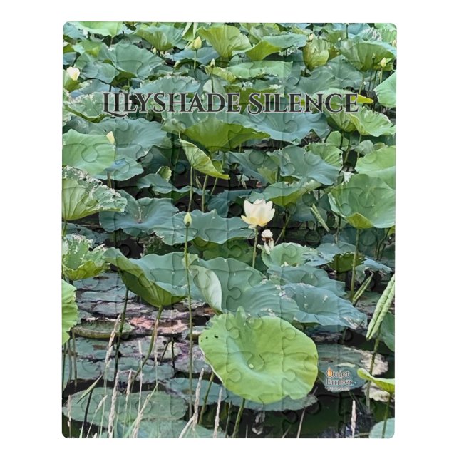 Lilyshade Silence Acrylic  Jigsaw Puzzle (Puzzle Vertical)
