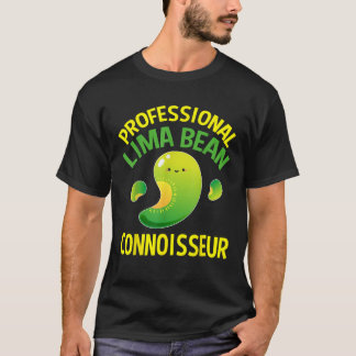 Lima Bean Connoisseur Vegan Gifts for Men Women Li T-Shirt