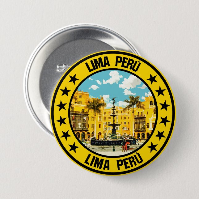 Lima                                               button (Front & Back)