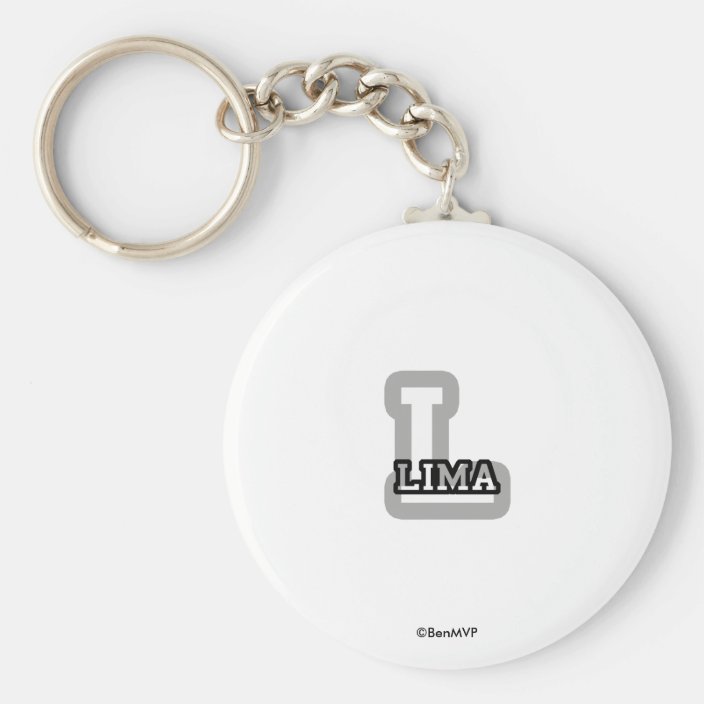 Lima Keychain