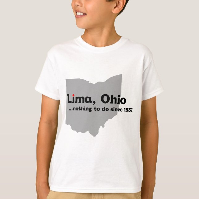 Lima, Ohio T-Shirt (Front)