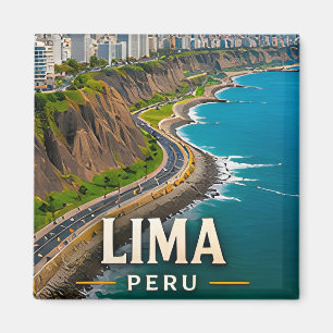Lima Pacific Coast and Peruvian Heritage Magnet