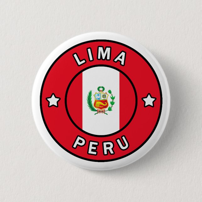 Lima Peru Button (Front)