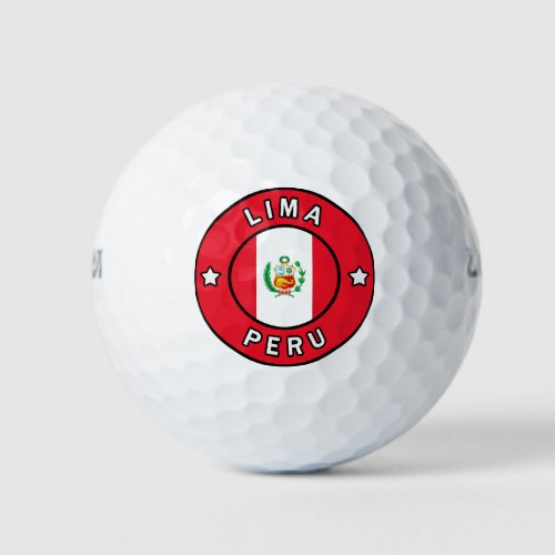 Lima Peru Golf Balls