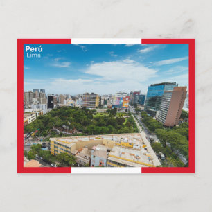 Lima - Peru Postcard