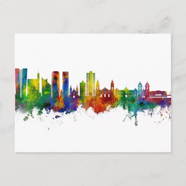 Lima Peru Skyline Postcard (Front)