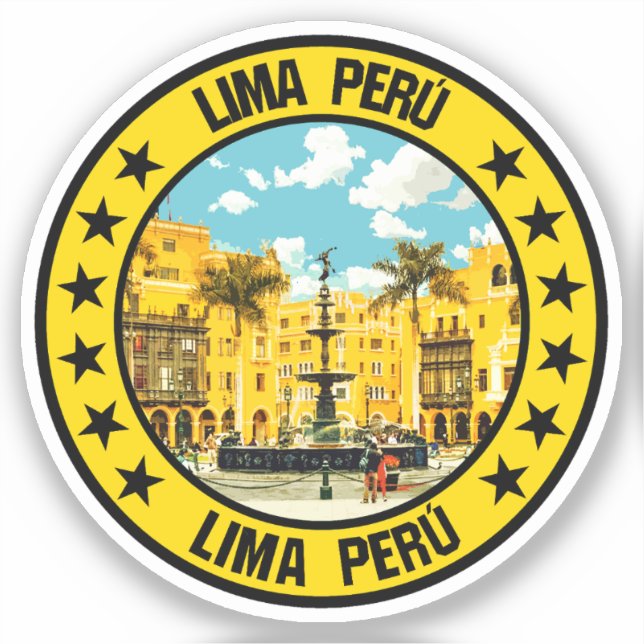Lima                                               sticker (Front)