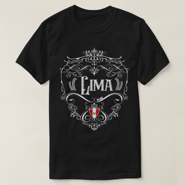 Lima Vintage design 1 T-Shirt (Design Front)