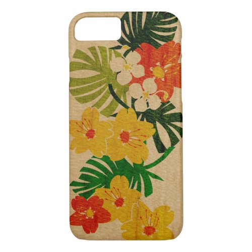 Limahuli Garden Hawaiian Faux Wood iPhone 87 Case