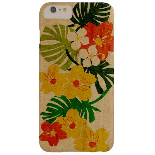 Limahuli Garden Hawaiian Faux Wood Barely There iPhone 6 Plus Case