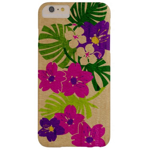 Limahuli Garden Hawaiian Faux Wood Barely There iPhone 6 Plus Case