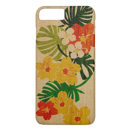 Limahuli Garden Hawaiian Faux Wood iPhone 8 Plus7 Plus Case