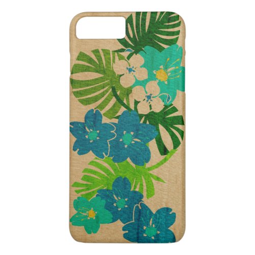 Limahuli Garden Hawaiian Faux Wood iPhone 8 Plus7 Plus Case