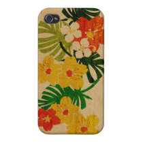 Limahuli Garden Hawaiian Surfboard iPhone 4 Case