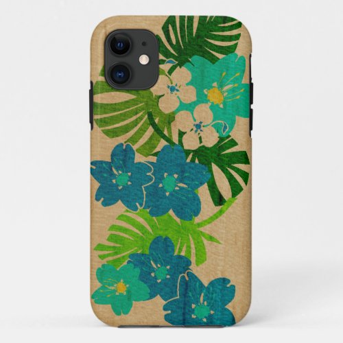 Limahuli Garden Hawaiian Surfboard iPhone 5 Case