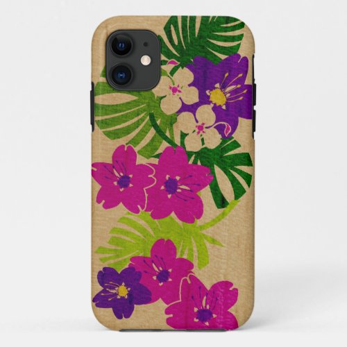 Limahuli Garden Hawaiian Surfboard iPhone 5 Case