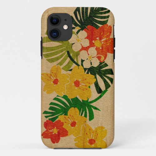 Limahuli Garden Hawaiian Surfboard iPhone 5 Case