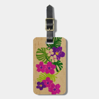 Limahuli Garden Hawaiian Surfboard Luggage Tags