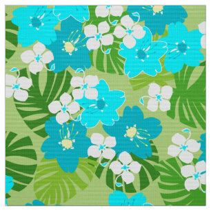 Limahuli Garden Vintage Hawaiian Floral Fabric