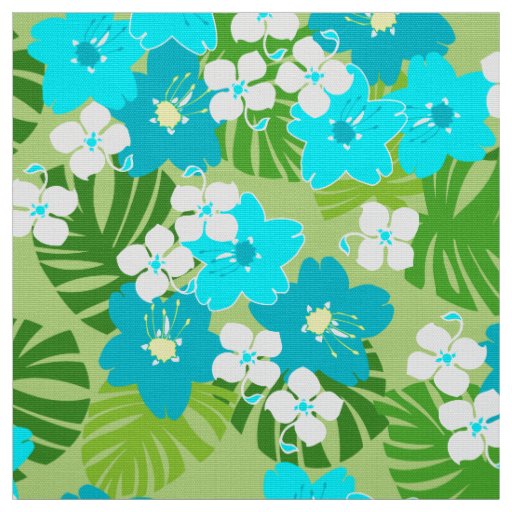 Limahuli Garden Vintage Hawaiian Floral Fabric