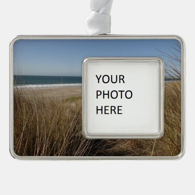 Limantour Beach at Point Reyes National Seashore I Christmas Ornament (Front)
