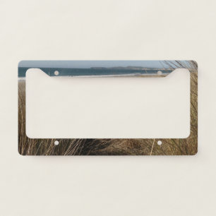 Limantour Beach at Point Reyes National Seashore I License Plate Frame