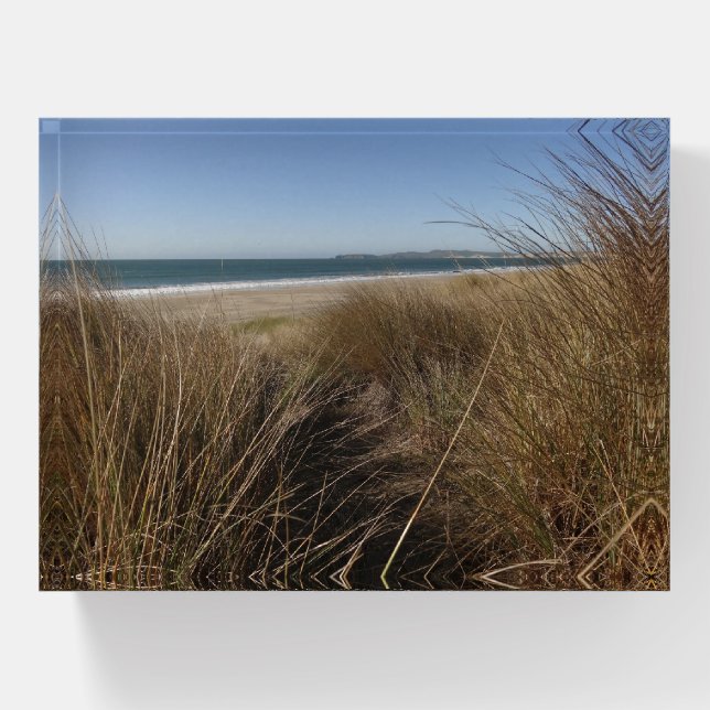 Limantour Beach at Point Reyes National Seashore I Paperweight (Front)