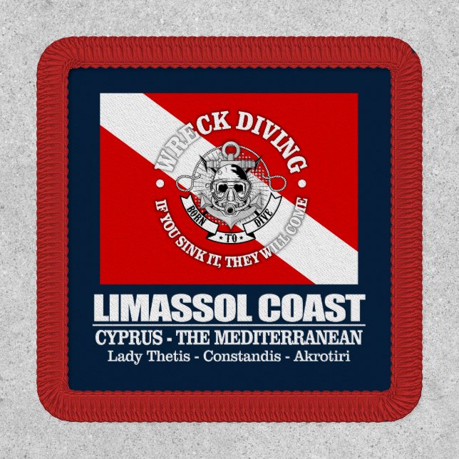 Limassol Coast (wreck diving) Patch (Front)