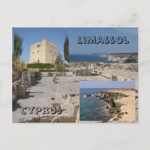 Limassol Cyprus Postcard