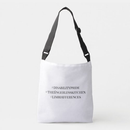 Limb Difference Humor Crossbody Bag