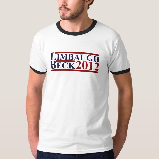LIMBAUGH/BECK 2012 T-Shirt (Front)