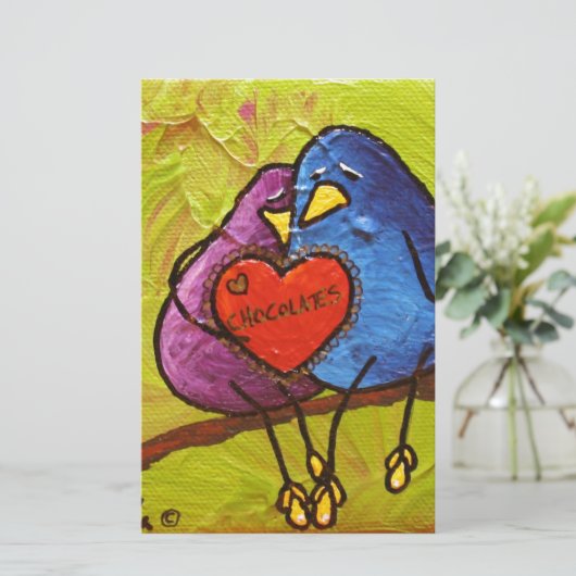 LimbBirds "Chocolate Valentine" (Standing Front)