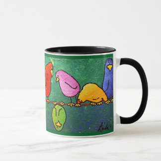 LimbBirds "Feelin Down?" Coffee Cup