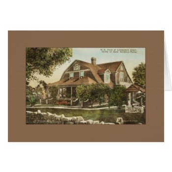 Limberlost Cabin Gene Stratton-porter by GoodThingsByGorge at Zazzle